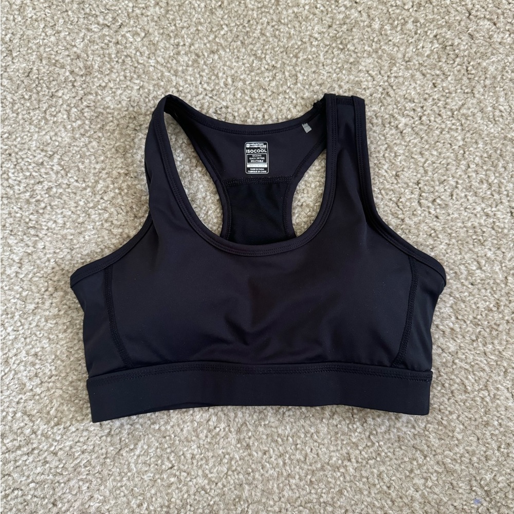 Black Sports Bra